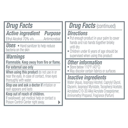 PURELL Advanced Hand Sanitizer Refreshing Gel, Clean Scent, 1 Fl Oz Travel Si...