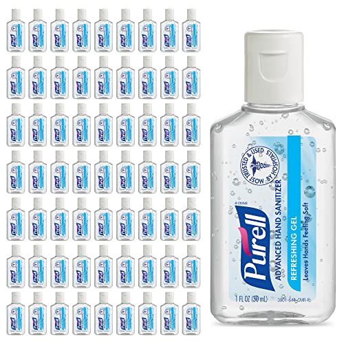 Purell Advanced Hand Sanitizer Refreshing Gel, Clean Scent, 1 fl oz Travel Si...