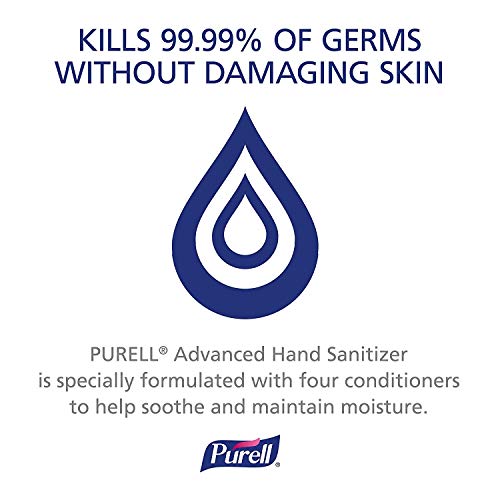 PURELL Advanced Hand Sanitizer Soothing Gel, Fresh scent, with Aloe and Vitam...