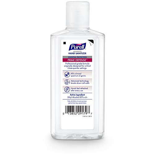 PURELL PRIME DEFENSE Advanced Hand Sanitizer, Essential Protection, 4 Fl Oz T...