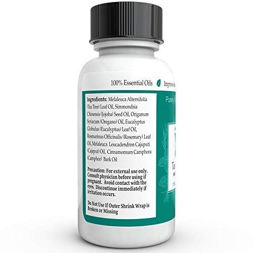 2 in 1 Tea Tree & Oregano Nail Care Kit-Excellent for Discolored, Thick, Crac...