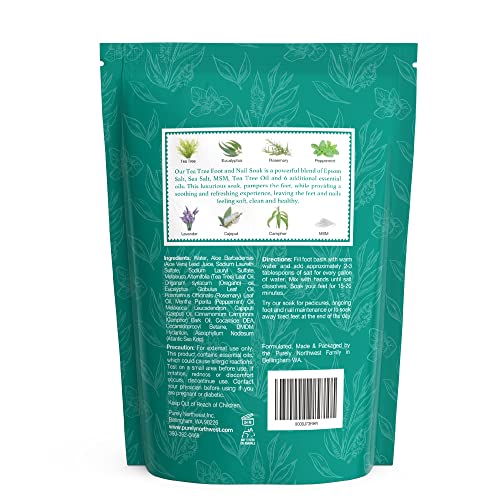 2 in 1 Tea Tree & Oregano Nail Care Kit-Excellent for Discolored, Thick, Crac...