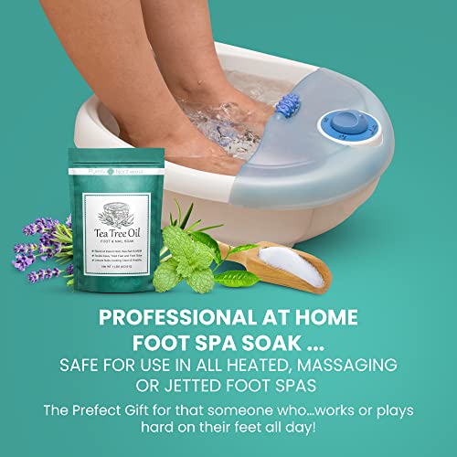 3 Pounds-Tea Tree, Peppermint, MSM with Epsom Salt Soothes Burning & Itching ...