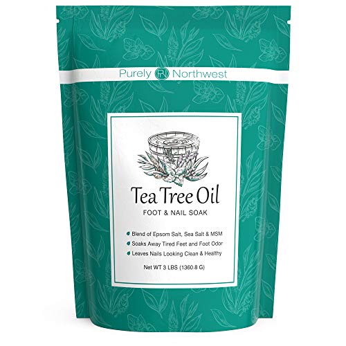 3 Pounds-Tea Tree, Peppermint, MSM with Epsom Salt Soothes Burning & Itching ...