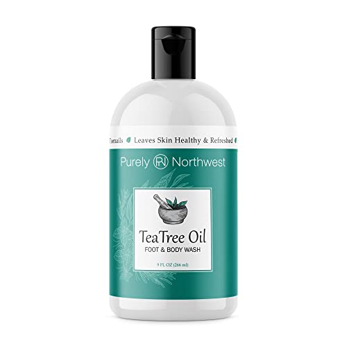 Tea Tree & Peppermint Foot & Body Wash | Great for Excess Sweating & Body Odo...