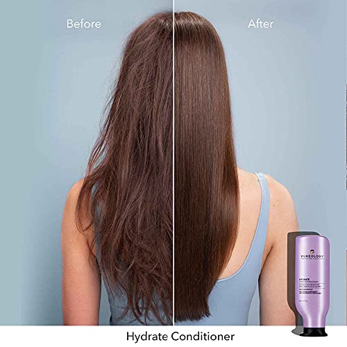 Pureology Hydrate Conditioner | For Dry, Color-Treated Hair | Moisturizes Hai...