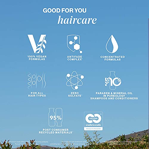 Pureology Hydrate Moisturizing Vegan Shampoo, 9 fl Ounces