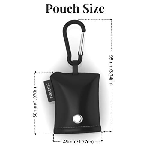 Purgenic Glasses Cleaning Cloth | On-The-Go Microfiber Lens Cleaner Cloth wit...