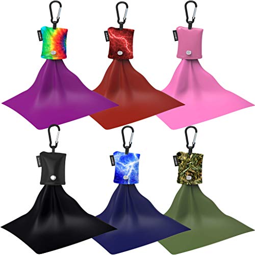 Purgenic Glasses Cleaning Cloth | On-The-Go Microfiber Lens Cleaner Cloth wit...