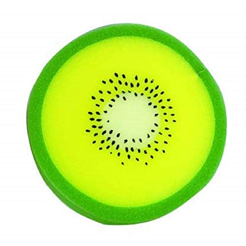 purifyou Premium Kids Fruit Bath Sponges - Set of 4 Fruit Sponges, Bath Scrub...