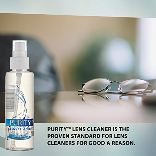 Purity Eyeglass Lens Cleaner - Lens Cleaning Spray Bottle - Safe for All Lens...