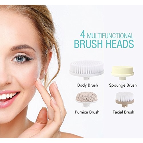 Pursonic Pursonic Advanced Facial and Body Cleansing Brush for Removing Makeu...