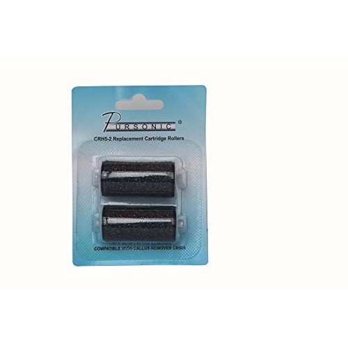 Pursonic Rollers Refill Heads Extra Coarse Compatible with Pedi Perfect Foot ...