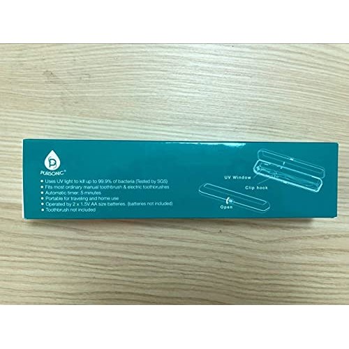 Pursonic S1 Portable UV Toothbrush Sanitizer