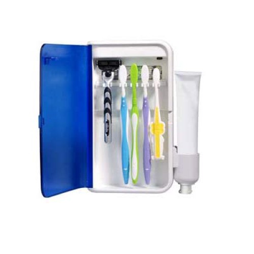 PURSONIC S2 WALL MOUNTABLE PORTABLE UV TOOTHBRUSH SANITIZER