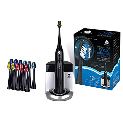 Pursonic S450 Deluxe Plus Sonic Rechargeable Toothbrush with built in UV sani...