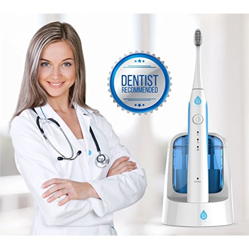 Pursonic S750 Sonic SmartSeries Electronic Power Rechargeable Battery Toothbr...