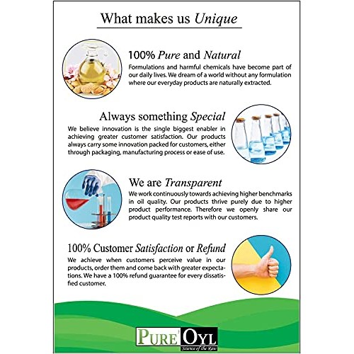 PUROLEO 100% Natural and Pure Argan Oil of Morocco Large Bottle (Made in Cana...