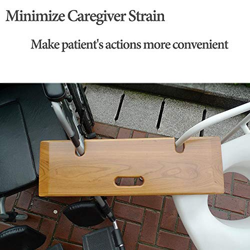 Puyue Wooden Transfer Sliding Boards Assist Device for Elderly Patient and Ha...