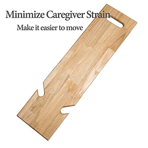 Wooden Slide Transfer Board Assist Device for Transferring Patient,Elderly an...