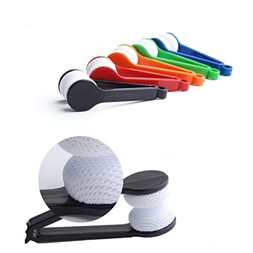 12 pcs Mini Sun Glasses Eyeglass Microfiber Spectacles Cleaner Brush Cleaning...