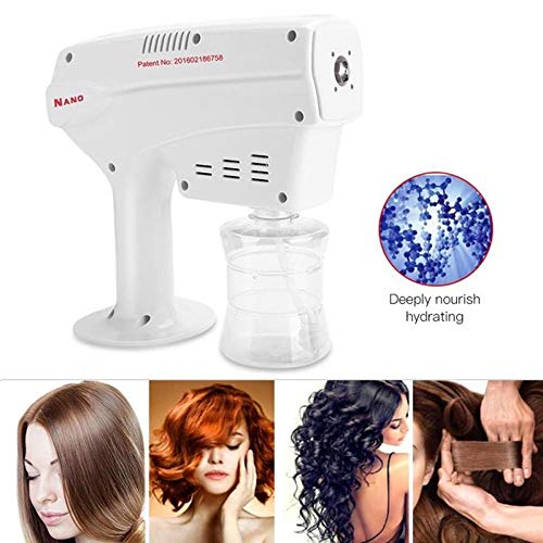 PXQ Handheld Hair Steamer Nano Steam Gun Hair Coloring Dyeing Steamer Humidif...