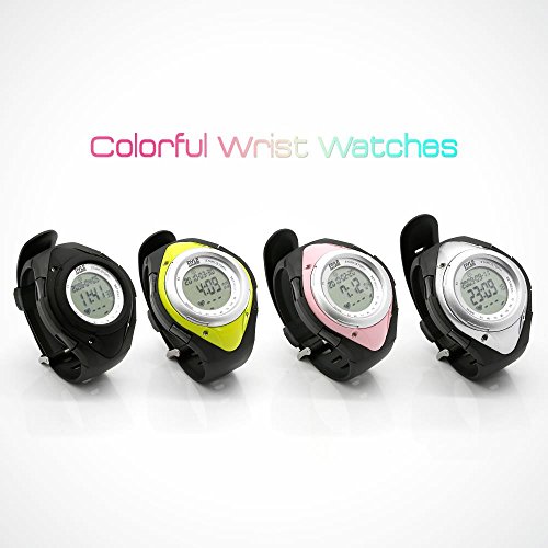 Pyle Fitness Heart Rate Monitor - Healthy Wristband Sports Pedometer Activity...