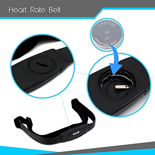 Smart Fitness Heart Rate Monitor - Digital Sports Wrist Watch Activity HR Tra...