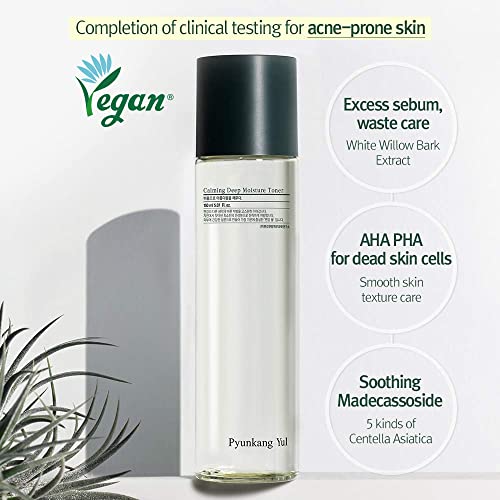 PYUNKANG YUL Calming Deep Moisture Toner - Face Toner for Women containing AH...