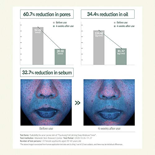 PYUNKANG YUL Calming Deep Moisture Toner - Face Toner for Women containing AH...