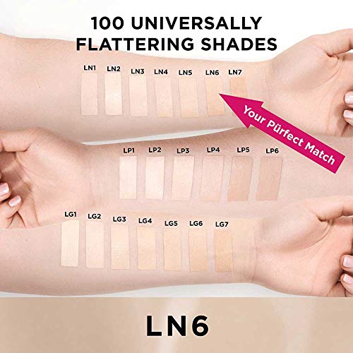 PUR Cosmetics 4-in-1 Love Your Selfie Longwear Foundation & Concealer, Ln6