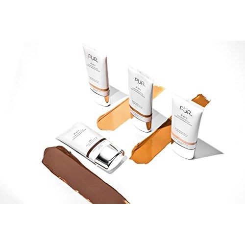 PÜR 4-in-1 Tinted Moisturizer With SPF 20 - Hydrating Face Moisturizer, Prime...