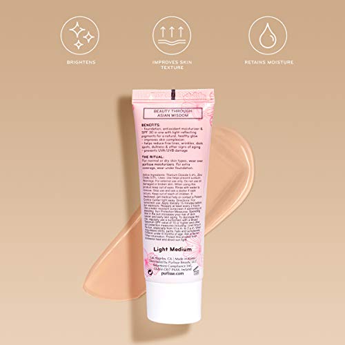 Purlisse Radiant Glow Illuminating BB Cream Spf30 (Fair) Hydrating and Moistu...