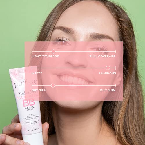 Purlisse Radiant Glow Illuminating BB Cream Spf30 (Fair) Hydrating and Moistu...