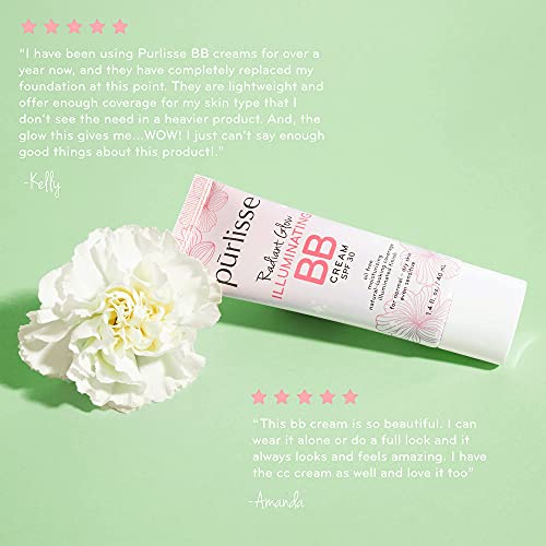 Purlisse Radiant Glow Illuminating BB Cream Spf30 (Fair) Hydrating and Moistu...