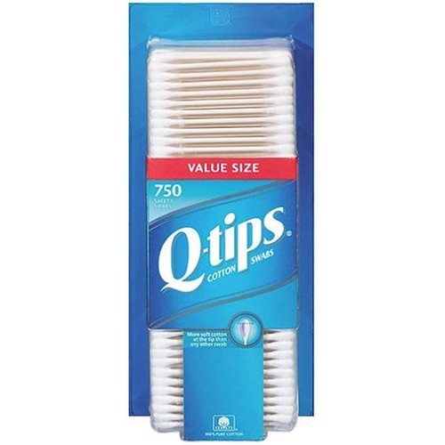 Q-tips Cotton Swabs, 750-Count Boxes in 2-Count Packages (Pack of 2)
