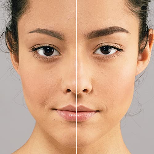 QAOVDS Eyebrow Stamp Stencil Kit, 1 Step Eyebrow Stamping & 10 Reusable Eyebr...