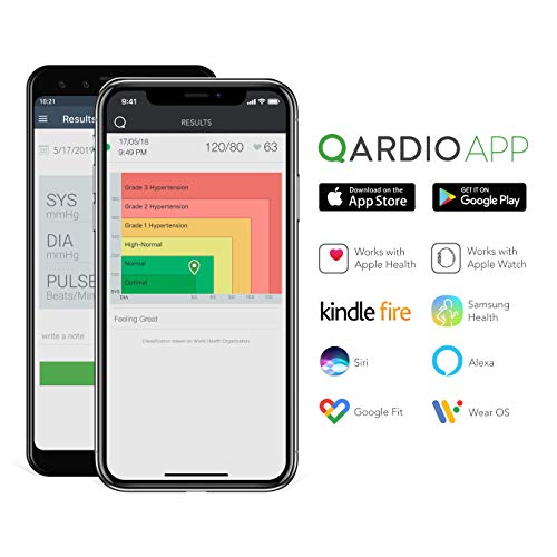 QardioArm Wireless Blood Pressure Monitor: Easy to Use Smart Upper Bluetooth ...
