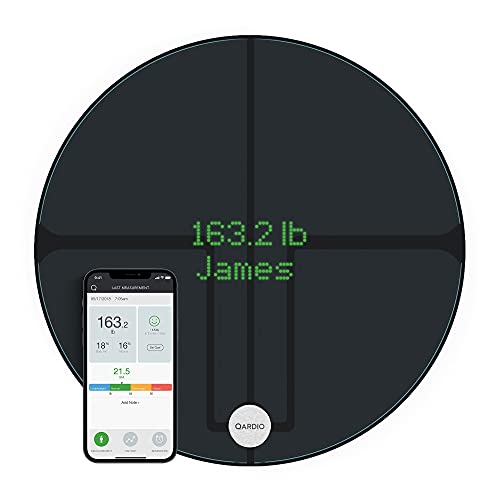QardioBase2 WiFi Smart Scale and Body Analyzer: monitor weight, BMI and body ...