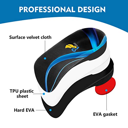 3/4 Arch Support Insoles for Women/Men,QBK Orthotics Shoe Insoles High Arch S...