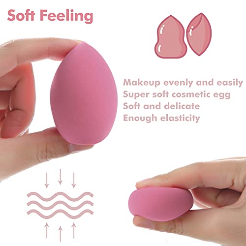 8 PCS Makeup Sponge Set Makeup Sponges Blender Latex-Free Vegan Beauty Sponge...