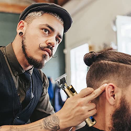 Hair Trimmer for Men, Upgrade Electric T-Blade Cordless Hair Clippers- Skull ...