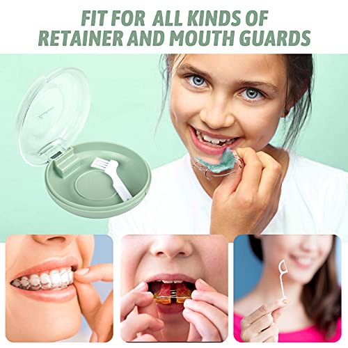 Qidie Aligner Retainer Case Oral Care Box Dental Mouth guard Container Orthod...