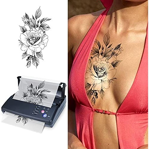 Thermal Copier Tattoo Stencil Transfer Copier Printer Permanent Tattoos with ...