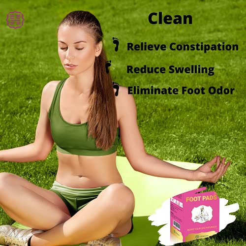 QiMOXA Upgraded Foot Pads-Nature Pads for Foot Care-Highly Effective Odor Rem...