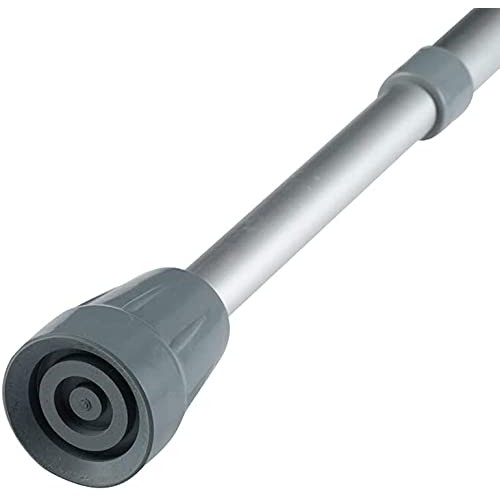 QingTD Medical Crutch Tips, Gray, 7/8 Inch (2)