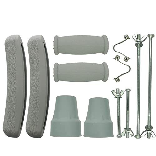 Replacement Crutch Pads，QingTD Padding for Walking Arm Crutches,for Adults,f...