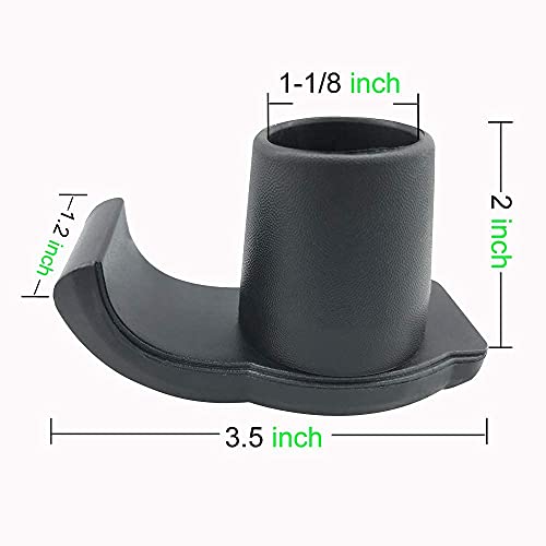 Walker Ski Glides, for1 1/8 Inch Tubes,Pop and Glide Easy Use Walker Skis, He...