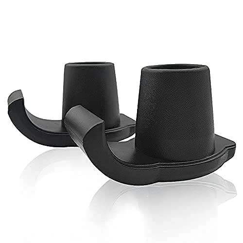 Walker Ski Glides, for1 1/8 Inch Tubes,Pop and Glide Easy Use Walker Skis, He...