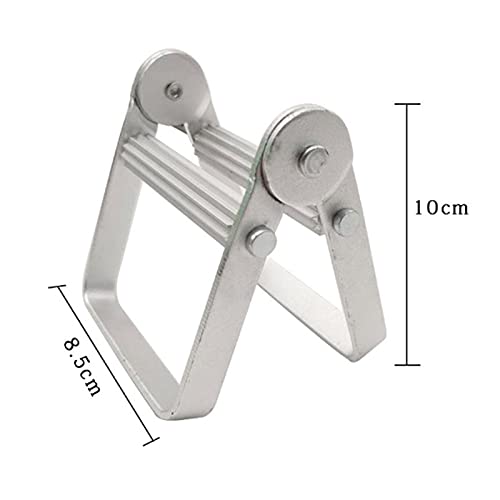 Qinndhto 1pcs Tube Squeezer Lazy Toothpaste Dispenser Metal Squeezing Tools H...